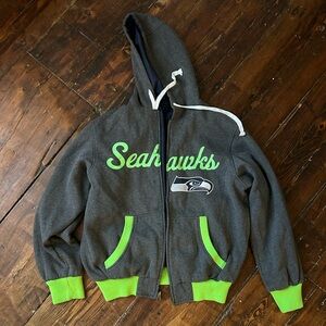 Seattle Seahawks G-III sports by Carl Banks reversible Full Zip jacket XL